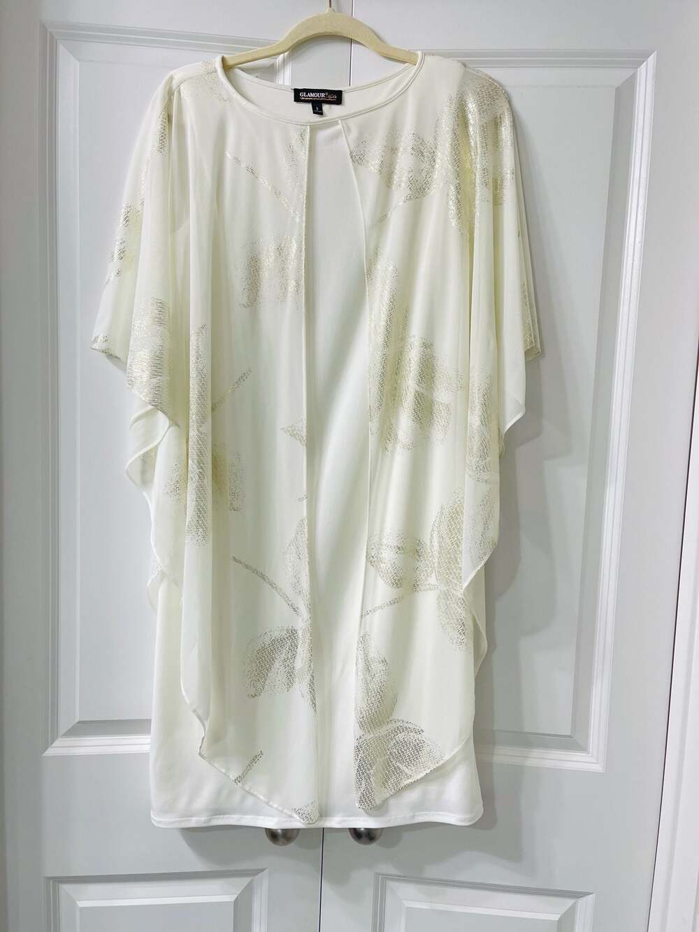 Women White Dress Size 8